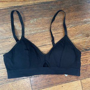 Black Key Hole Bralette / Sports Bra